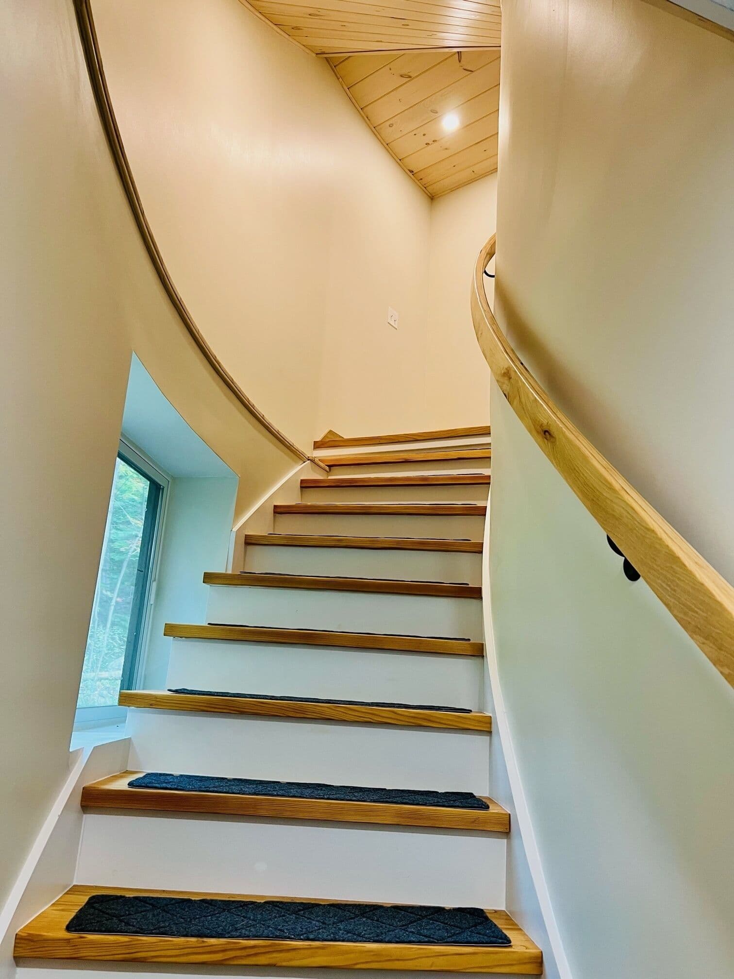 Interior architecture and stair detail