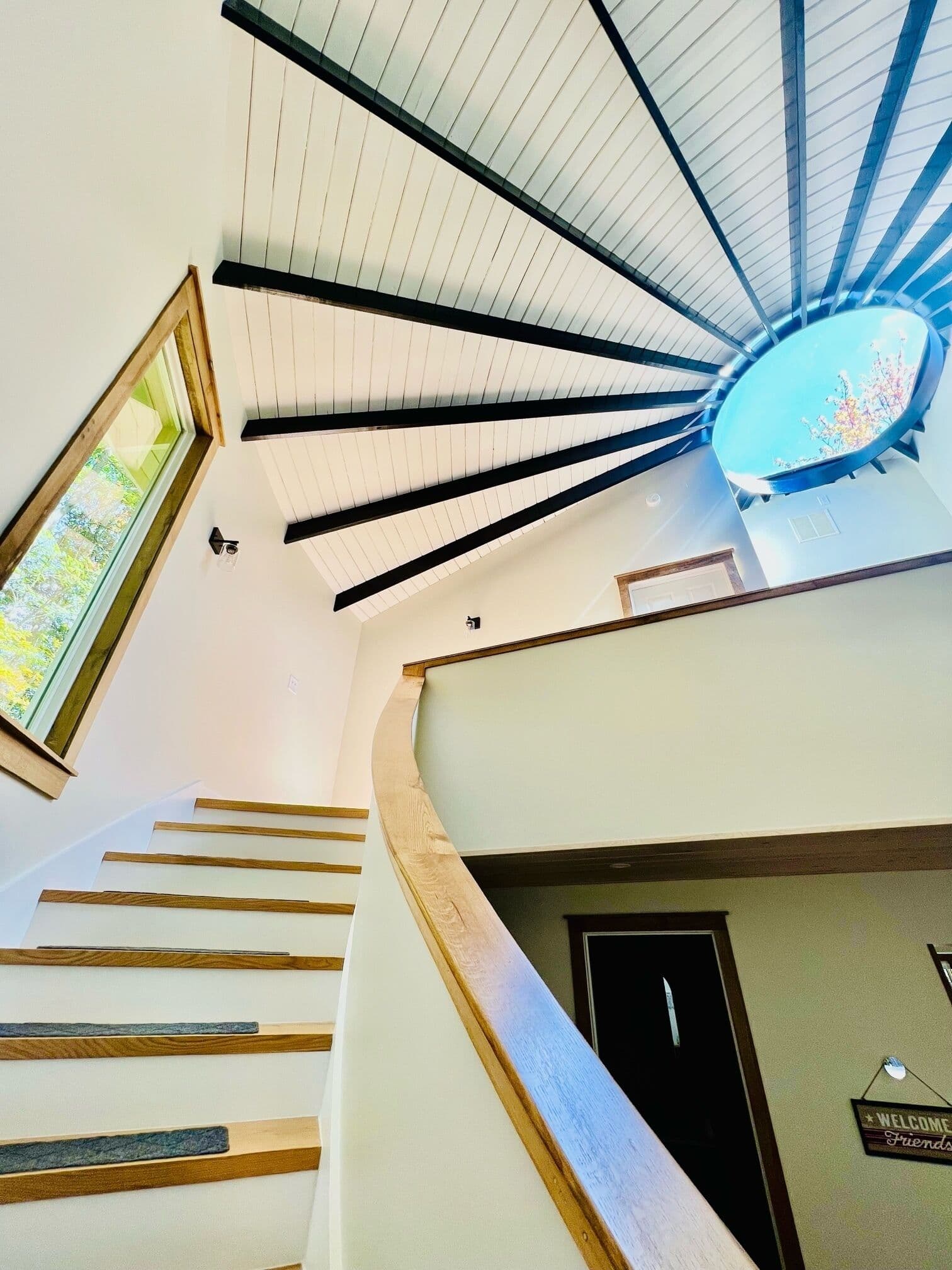 Oversized round skylight